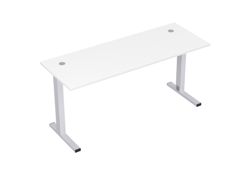 Стол прямолинейный Сандора, цвет белый