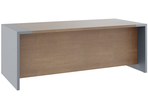 Стол письменный Модесто, цвет дуб капучино + серый