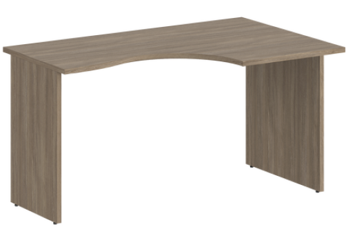 Стол эргономичный правый Индиго Вуд, цвет дуб модена