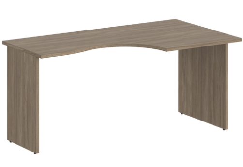 Стол эргономичный правый Индиго Вуд, цвет дуб модена