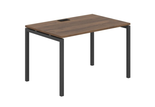 Стол рабочий Индиго Форт, цвет дуб модена + антрацит