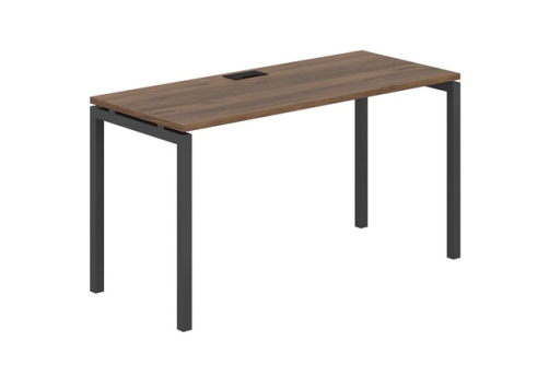 Стол рабочий Индиго Форт, цвет дуб модена + антрацит