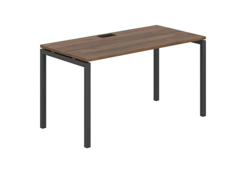 Стол рабочий Индиго Форт, цвет дуб модена + антрацит