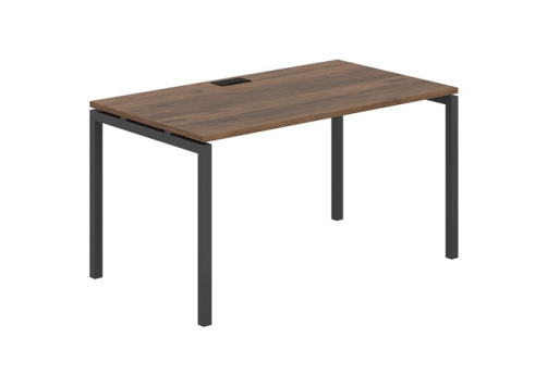 Стол рабочий Индиго Форт, цвет дуб модена + антрацит