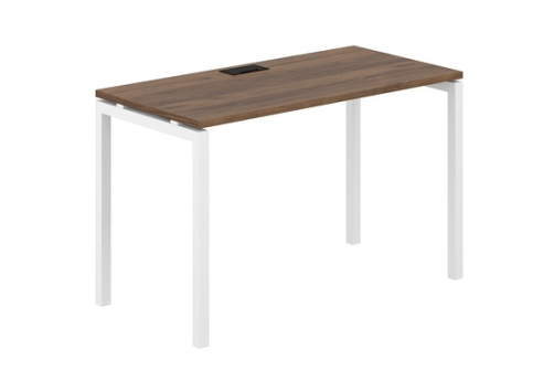 Стол рабочий Индиго Форт, цвет дуб модена + белый