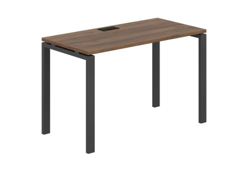 Стол рабочий Индиго Сет, цвет дуб модена + антрацит