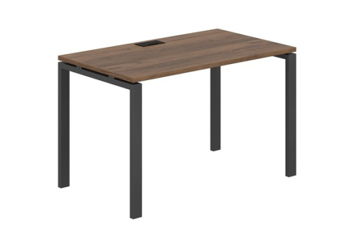 Стол рабочий Индиго Сет, цвет дуб модена + антрацит