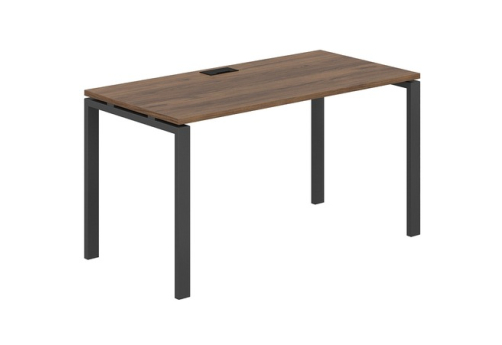 Стол рабочий Индиго Сет, цвет дуб модена + антрацит