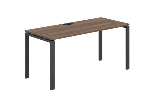 Стол рабочий Индиго Сет, цвет дуб модена + антрацит