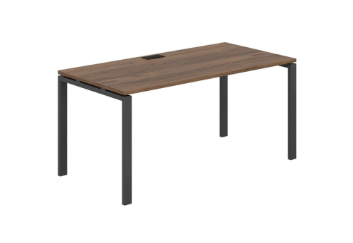 Стол рабочий Индиго Сет, цвет дуб модена + антрацит