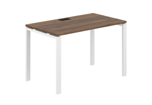 Стол рабочий Индиго Сет, цвет дуб модена + белый
