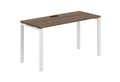 Стол рабочий Индиго Сет, цвет дуб модена + белый