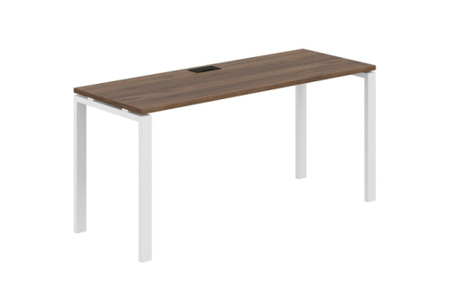 Стол рабочий Индиго Сет, цвет дуб модена + белый