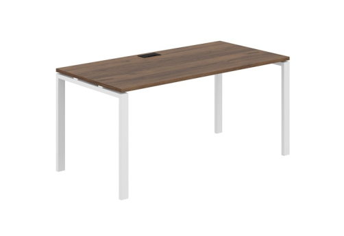 Стол рабочий Индиго Сет, цвет дуб модена + белый