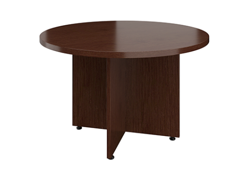 Конференц-стол круглый Адмирал, цвет венге