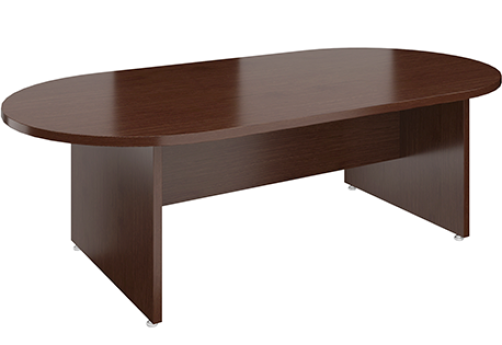 Овальный конференц-стол Адмирал, цвет венге