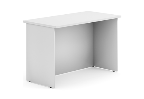 Стол рабочий (высокая лицевая панель) Мотиви, цвет белый