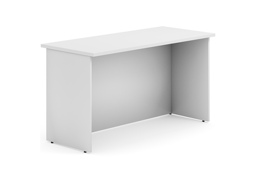 Стол рабочий (высокая лицевая панель) Мотиви, цвет белый