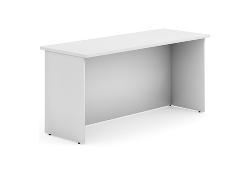 Стол рабочий (высокая лицевая панель) Мотиви, цвет белый