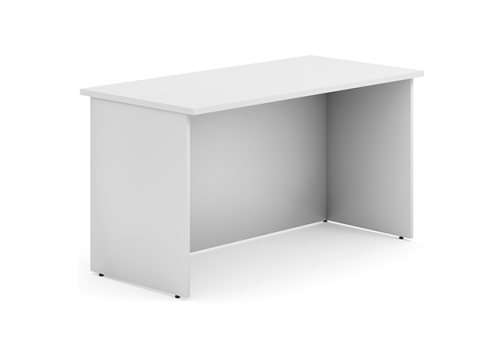 Стол рабочий (высокая лицевая панель) Мотиви, цвет белый