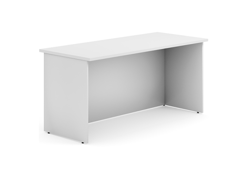 Стол рабочий (высокая лицевая панель) Мотиви, цвет белый