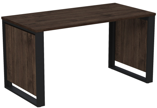 Стол рабочий Венди Персонал, цвет брауни + графит