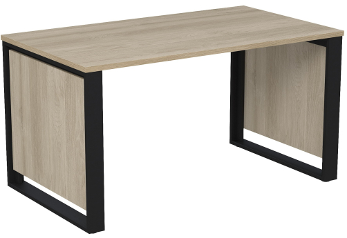 Стол рабочий Венди Персонал, цвет светлый дуб + терра