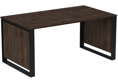 Стол рабочий Венди Персонал, цвет брауни + графит