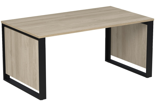 Стол рабочий Венди Персонал, цвет светлый дуб + терра