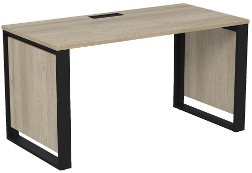 Стол рабочий Венди Персонал, цвет светлый дуб + терра