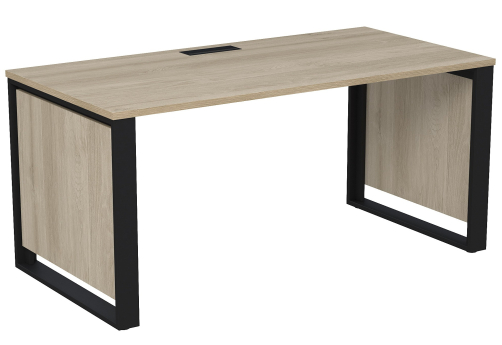 Стол рабочий Венди Персонал, цвет светлый дуб + терра