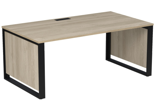 Стол рабочий Венди Персонал, цвет светлый дуб + терра