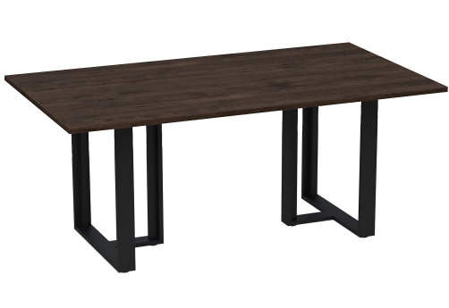 Стол переговорный Венди Персонал, цвет брауни + графит