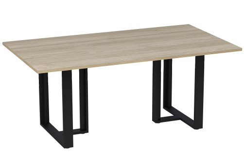 Стол переговорный Венди Персонал, цвет светлый дуб + терра