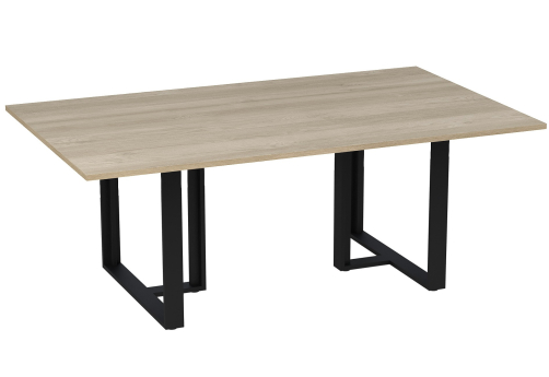 Стол переговорный Венди Персонал, цвет светлый дуб + терра