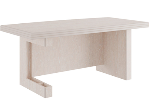 Стол письменный левый Дакар, цвет светлый дуб
