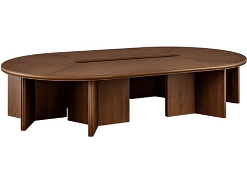 Система столов переговоров 3 Соленс, цвет дуб капучино