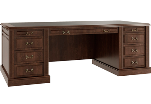 Стол письменный Ричард, цвет дуб шоколад