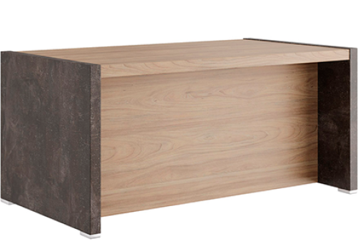 Стол письменный Челси, цвет вяз + бетон темный