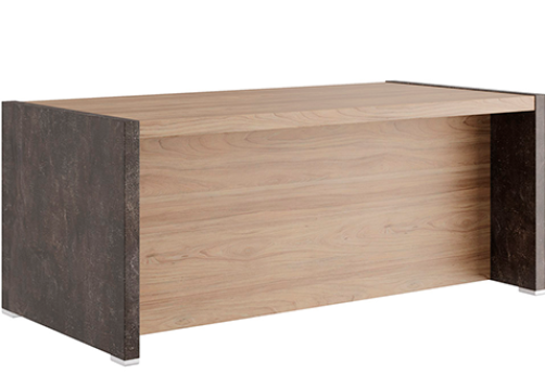 Стол письменный Челси, цвет вяз + бетон темный