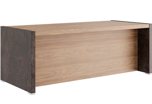 Стол письменный Челси, цвет вяз + бетон темный