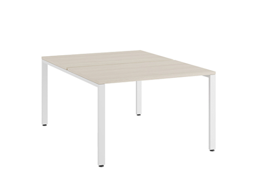 Бенч-система Эрника Металл, цвет дуб шамони светлый + белый