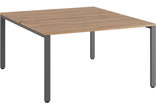 Бенч-система Эрника Металл, цвет дуб крафт + антрацит