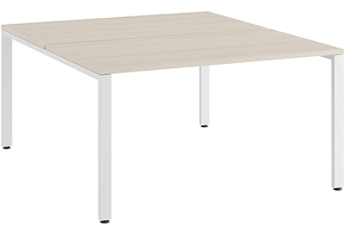 Бенч-система Эрника Металл, цвет дуб шамони светлый + белый