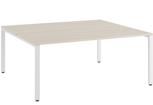 Бенч-система Эрника Металл, цвет дуб шамони светлый + белый
