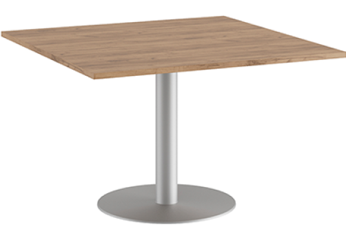 Стол для переговоров Эрника Металл, цвет дуб крафт