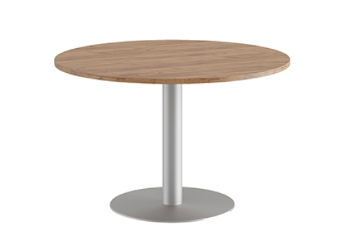 Стол для переговоров Эрника Металл, цвет дуб крафт