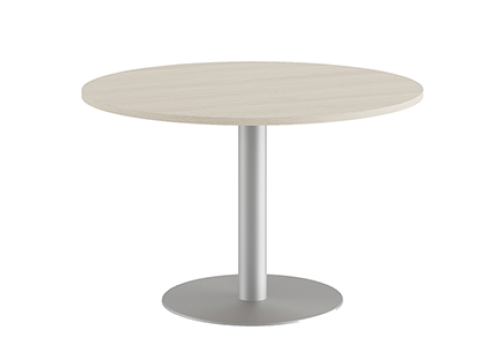 Стол для переговоров Эрника Металл, цвет дуб шамони светлый
