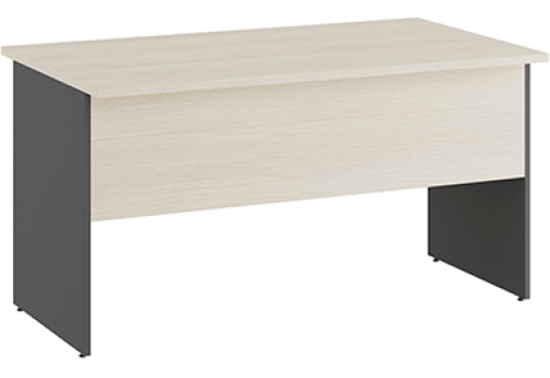 Стол письменный Эрника Вуд, цвет дуб шамони светлый + антрацит