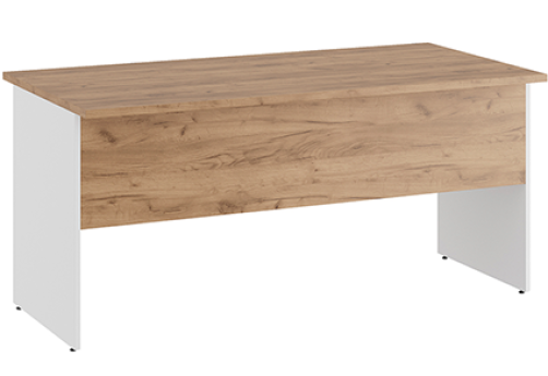 Стол письменный Эрника Вуд, цвет дуб крафт + белый